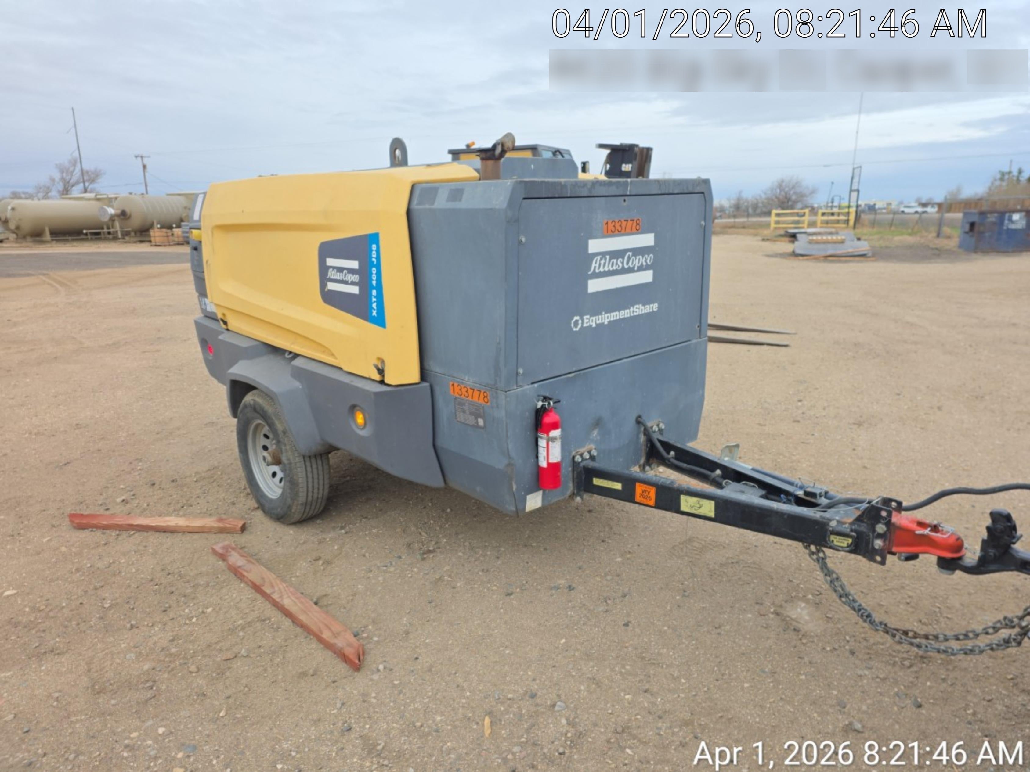 2020 ATLAS COPCO XATS 400 PFF