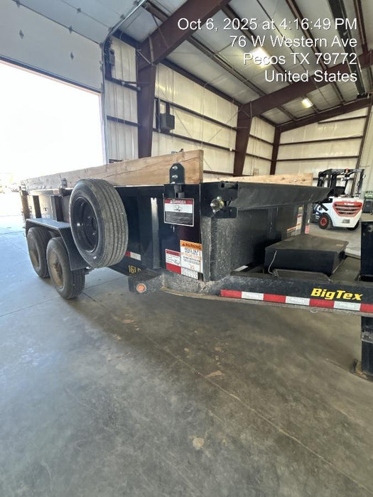 2025 BIG TEX TRAILER 16LP-14BK6SIRPD