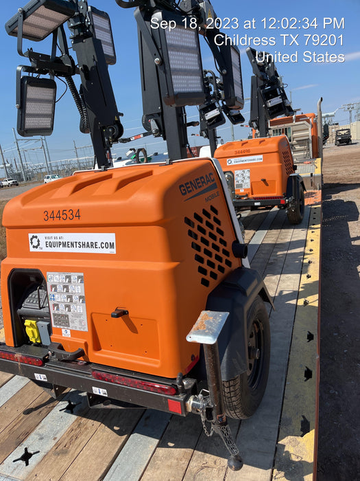 2023 Generac MLT2 Diesel, Flex Switch 120V Input, Powerzone Controller, (4) 320W LED Lights, 4kW Generator, 39.9 Gal Fuel Tank, 2" Ball, T3