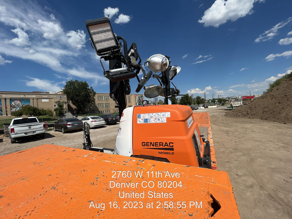 2023 Generac MLT2 Diesel, Flex Switch 120V Input, Powerzone Controller, (4) 320W LED Lights, 4kW Generator, 39.9 Gal Fuel Tank, 2" Ball, T3