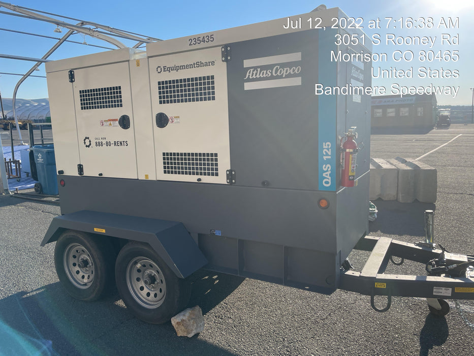 2022 ATLAS COPCO QAS 125