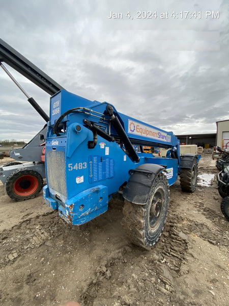 2017 Genie GTH-1056 Genie GTH1056, Solid Tires, 60" carriage, Open ROPS