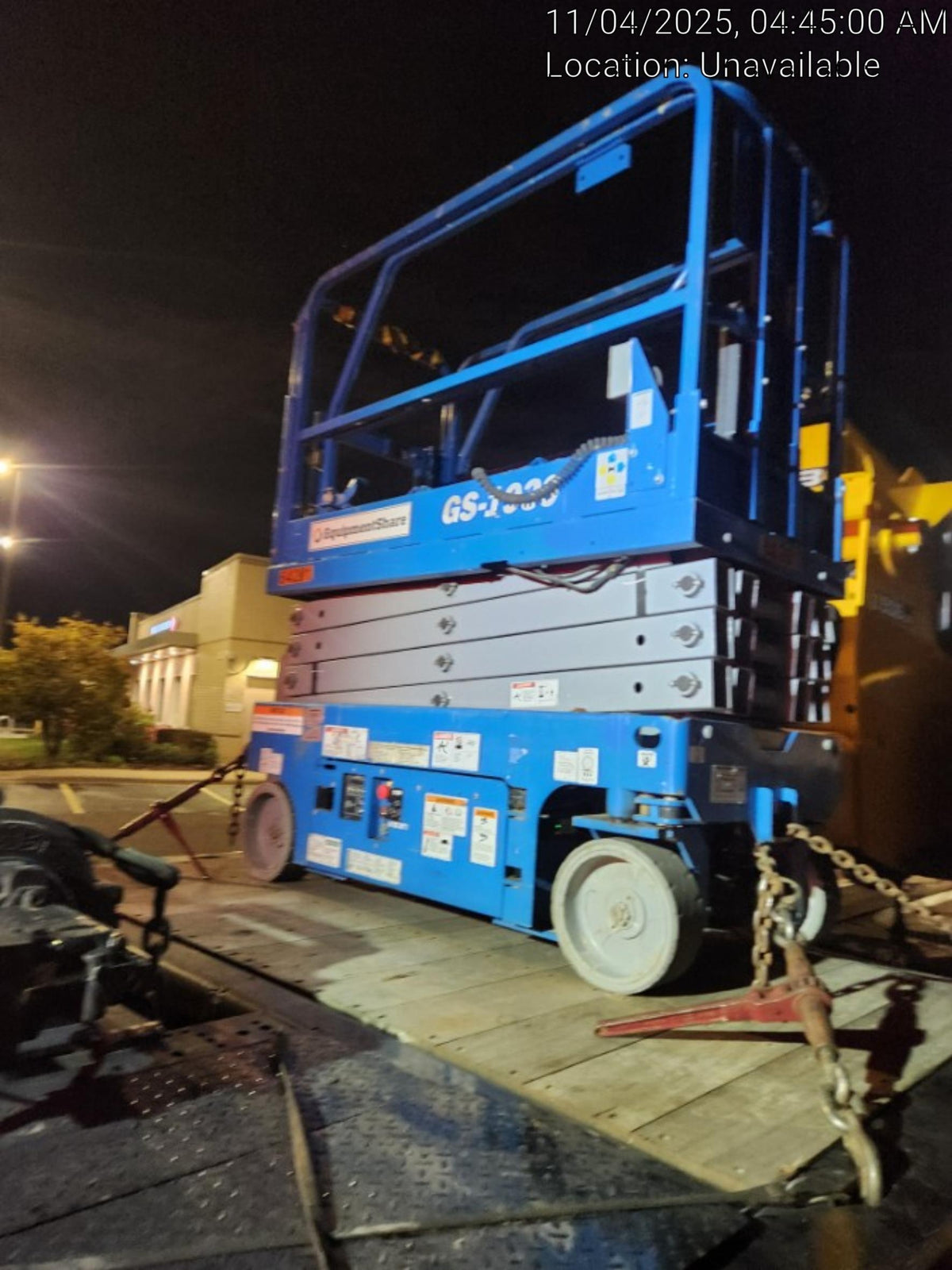 2020 Genie GS-1930 Solid Non Marking Tires, Beacon, Folding rails with half height swing gate
