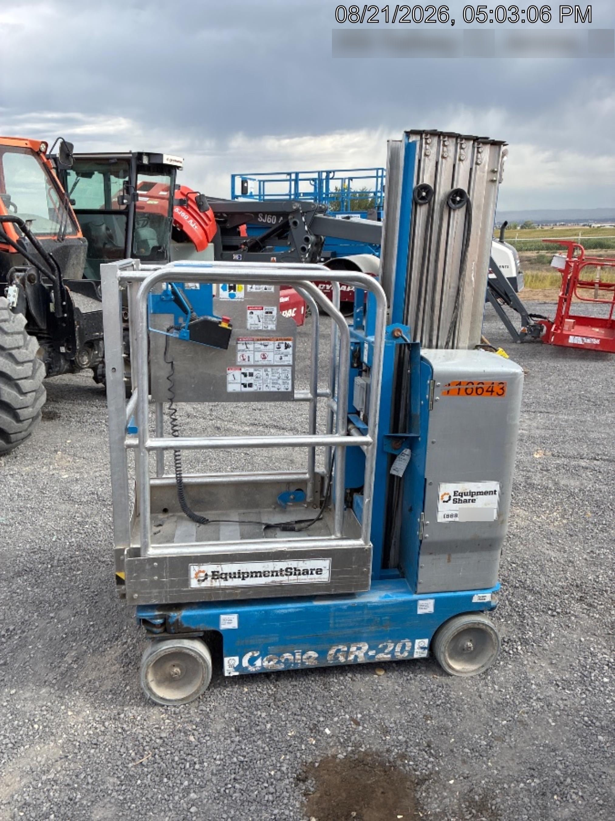 2020 GENIE GR-20
