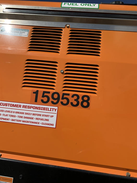 2021 Lincoln Electric Vantage 322 Vantage 322 Ready Pak 3 w/ Decals, ORANGE (includes trailer, cable rack, fender light kit) NO Telematics