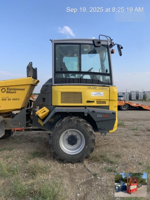 2025 WACKER NEUSON DV604 Cab Standard Tires