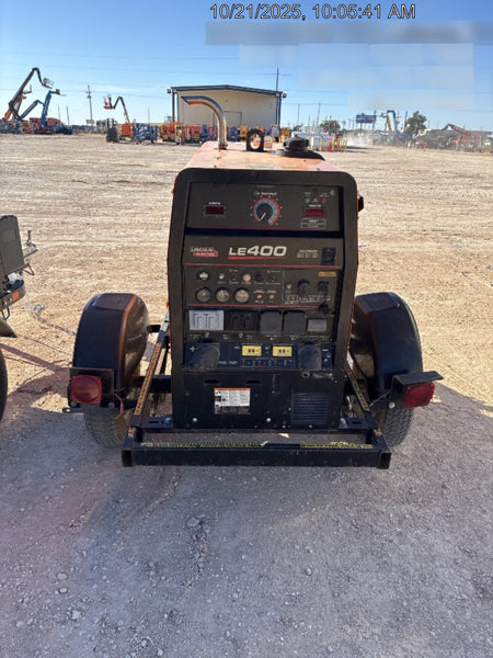 2023 Lincoln Electric LE400 Kubota V1505, Trlr, Cable Rack, Light Kit, ES Decals, T3