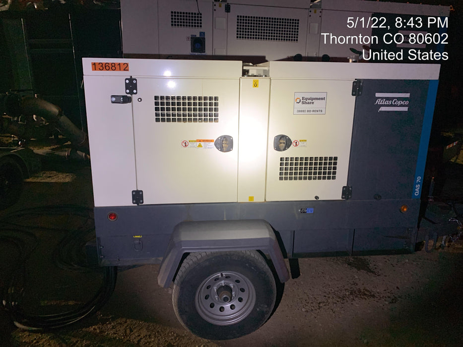 2022 ATLAS COPCO QAS 70