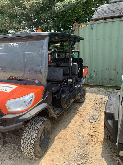 2020 Kubota RTV-X1140W-H 4WD, LED Strobe, Windshield Acrylic Clear, Plastic Canopy, Wire Harness Kit, Backup Alarm