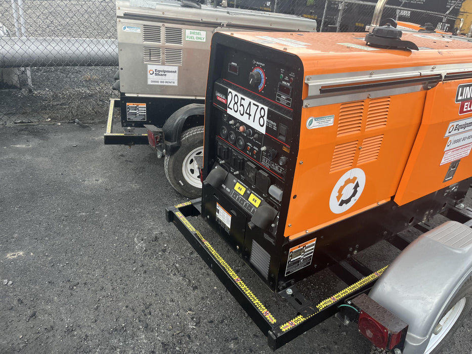 2022 Lincoln Electric LE400 Kubota V1505, Trlr, Cable Rack, Light Kit, ES Decals, T3