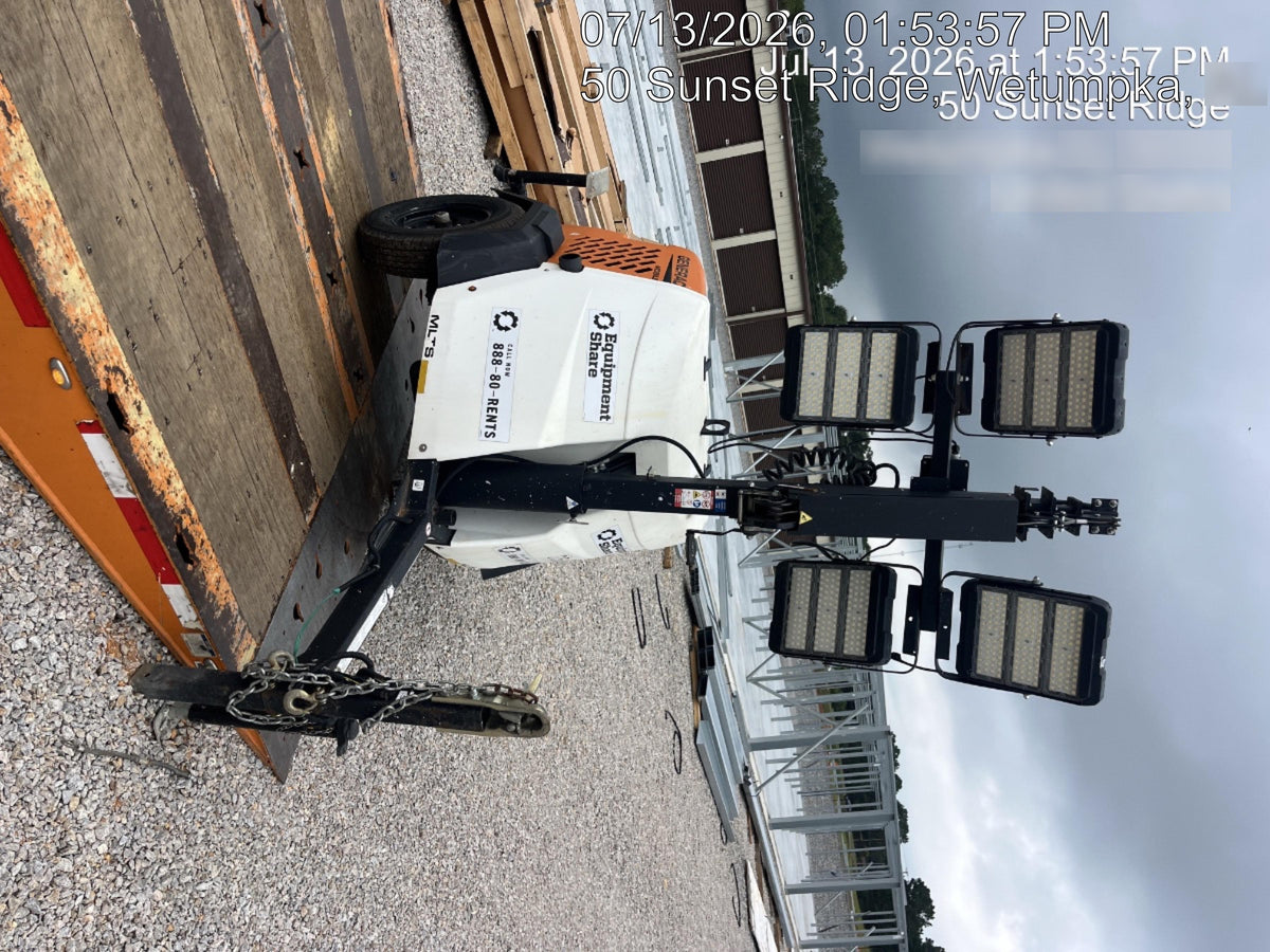 2023 Generac MLT2 Diesel, Flex Switch 120V Input, Powerzone Controller, (4) 320W LED Lights, 4kW Generator, 39.9 Gal Fuel Tank, 2" Ball, T3