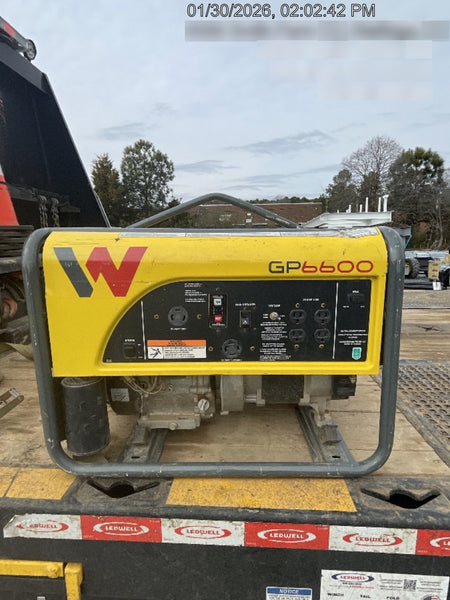 2022 WACKER NEUSON GP6600A