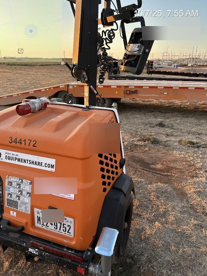 2023 Generac MLT2 Diesel, Flex Switch 120V Input, Powerzone Controller, (4) 320W LED Lights, 4kW Generator, 39.9 Gal Fuel Tank, 2" Ball, T3