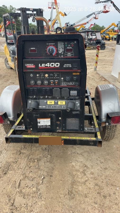 2022 Lincoln Electric LE400 Kubota V1505, Trlr, Cable Rack, Light Kit, ES Decals, T3