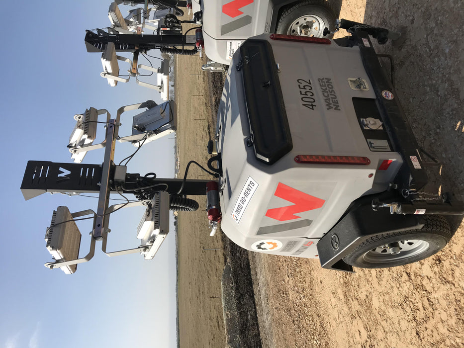 2019 Wacker Neuson LTV6K-LED LTV6K Light Tower, LED 300W, Telematics EQ SH Kubota