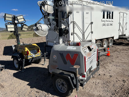 2019 Wacker Neuson LTV6L-MH Wacker Neuson LTV6L Mobile Light Tower w/Fuel Level Sensor Installed