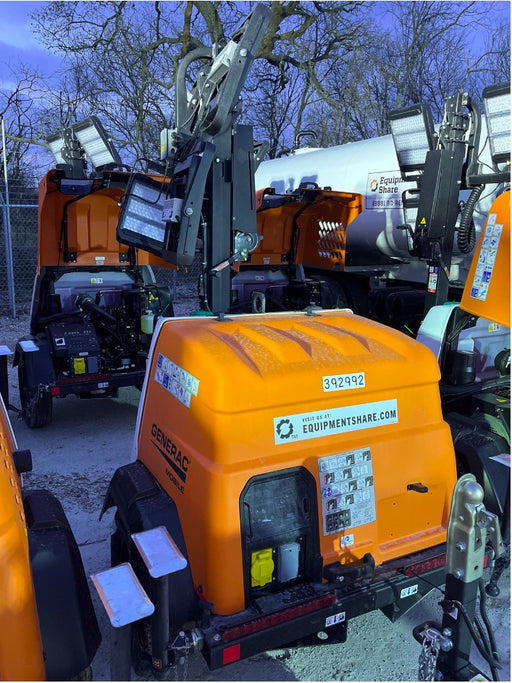 2024 Generac MLT2 Diesel, Flex Switch 120V Input, Powerzone Controller, 
(4) 320W LED Lights, 4kW Generator, 39.9 Gal Fuel Tank, 2" Ball, T3