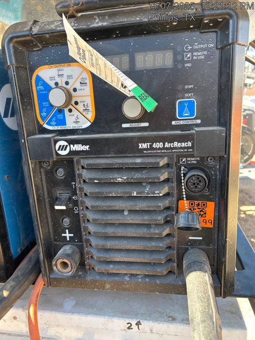 2025 MILLER ELECTRIC XMT 400