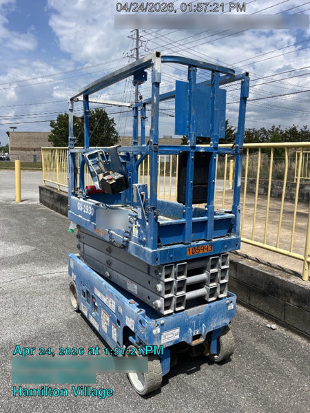 2020 Genie GS-1930 Solid Non Marking Tires, Beacon, Folding rails with half height swing gate