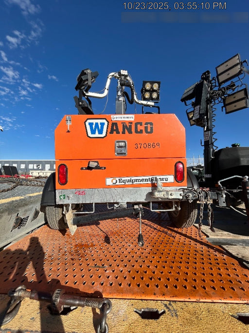 2023 Wanco WLTT-4MM4K Diesel, Deep Sea Controller, Shore Power Plug, Auto Start, (4) 350W LED Floodlights, 4kW Generator, 60 Gal Fuel Tank, 2" Ball, T3