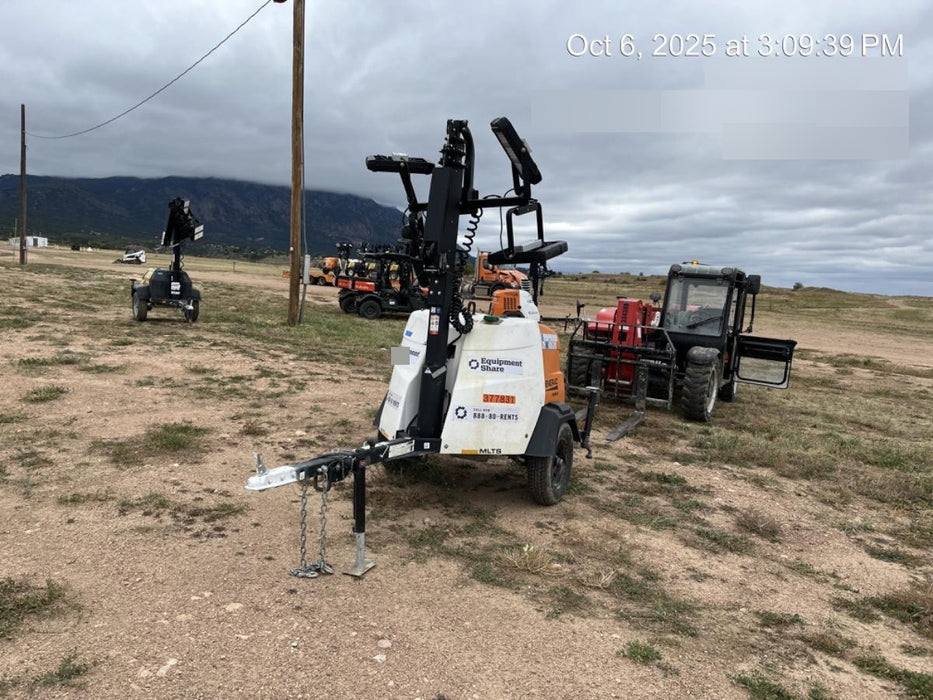 2023 Generac MLT2 Diesel, Flex Switch 120V Input, Powerzone Controller, 
(4) 320W LED Lights, 4kW Generator, 39.9 Gal Fuel Tank, 2" Ball, T3