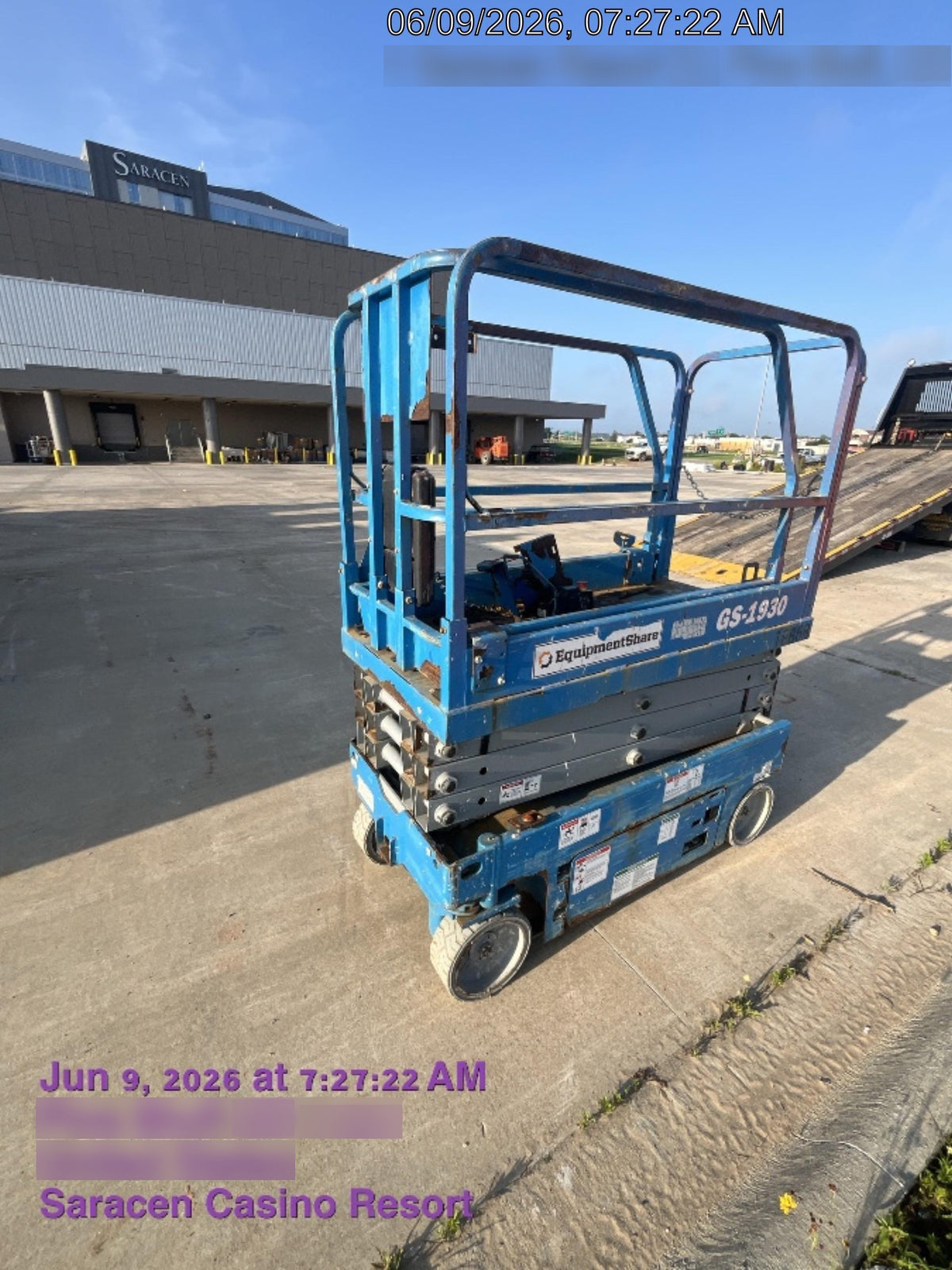 2018 Genie GS-1930 Genie GS-1930 Scissor Lift w/Standard Options