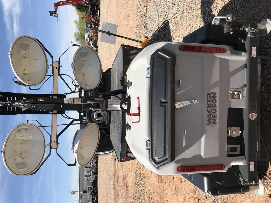 2019 Wacker Neuson LTV6L-MH Wacker Neuson LTV6L Mobile Light Tower w/Fuel Level Sensor Installed