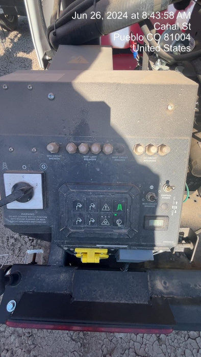 2023 Generac MLT2 Diesel, Flex Switch 120V Input, Powerzone Controller, 
(4) 320W LED Lights, 4kW Generator, 39.9 Gal Fuel Tank, 2" Ball, T3