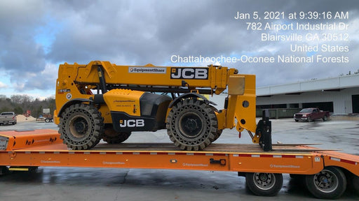 2020 JCB 512-56 Canopy, 74Hp, Solid Tires, Work Lights, Beacon, Aux Hydraulics, Back up Alarm, Lifting Eye, ES Decals