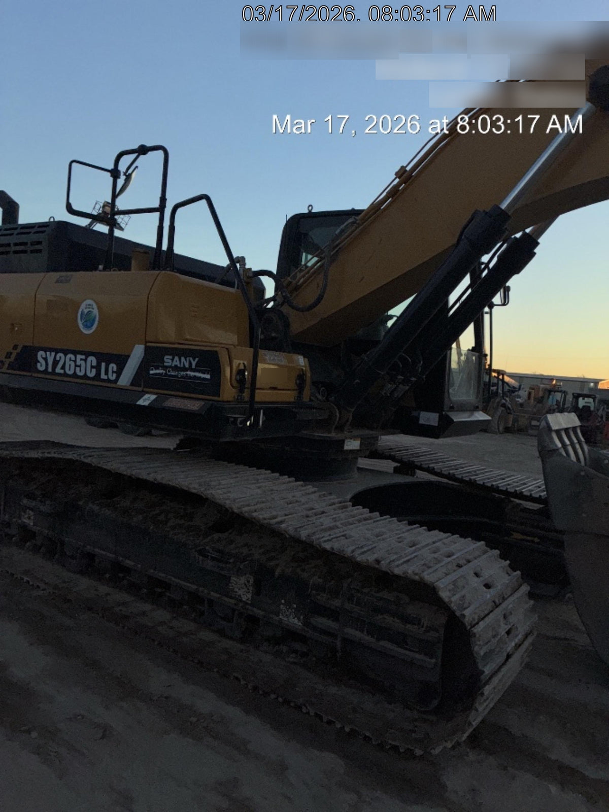 Sany SY265C SY265 Tier 4 - Cab, Hydraulic QC,  Buckets: 48" , Hydraulic Hammer 5,000lb impact class