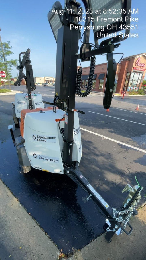 2023 Generac MLT2 Diesel, Flex Switch 120V Input, Powerzone Controller, (4) 320W LED Lights, 4kW Generator, 39.9 Gal Fuel Tank, 2" Ball, T3