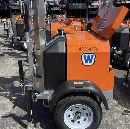 2024 Wanco WLTT-4MM4K Diesel, Deep Sea Controller, Shore Power Plug, Auto Start, (4) 350W LED Floodlights, 4kW Generator, 60 Gal Fuel Tank, 2" Ball, T3