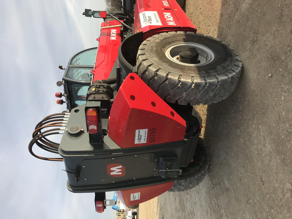2019 Magni HTH 20.10 Two LED lights on cab - front, Four LED lights on cab - rear, Two LED lights on the boom, Camera on boom & back, Foam Filled Tires | Attachments: Forkcarriage 20 T with 96" forks & positioner w/Forkcarriage 20 T with 96" forks & positioner