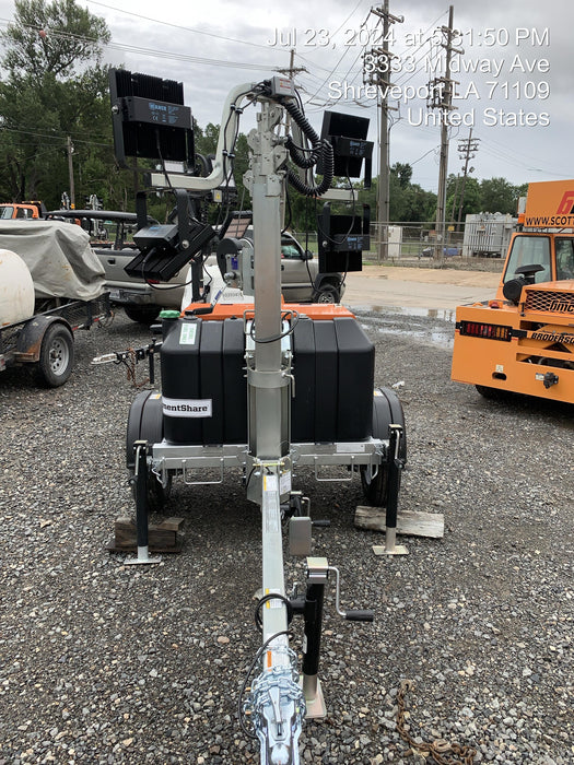 2024 Wanco WLTT-4MM4K Diesel, Deep Sea Controller, Shore Power Plug, Auto Start, (4) 350W LED Floodlights, 4kW Generator, 60 Gal Fuel Tank, 2" Ball, T3