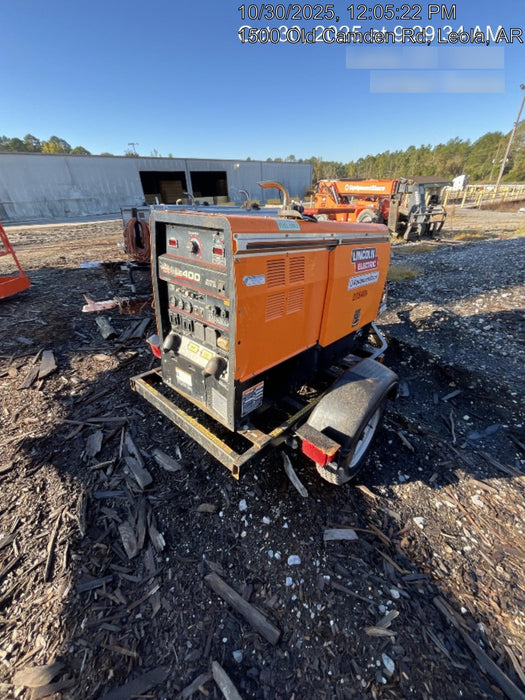 2022 Lincoln Electric LE400 Kubota V1505, Trlr, Cable Rack, Light Kit, ES Decals, T3