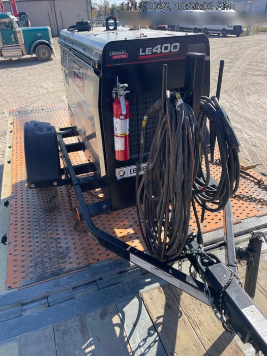 2024 Lincoln Electric LE400 Kubota V1505, Trlr, Cable Rack, Light Kit, ES Decals, T3
