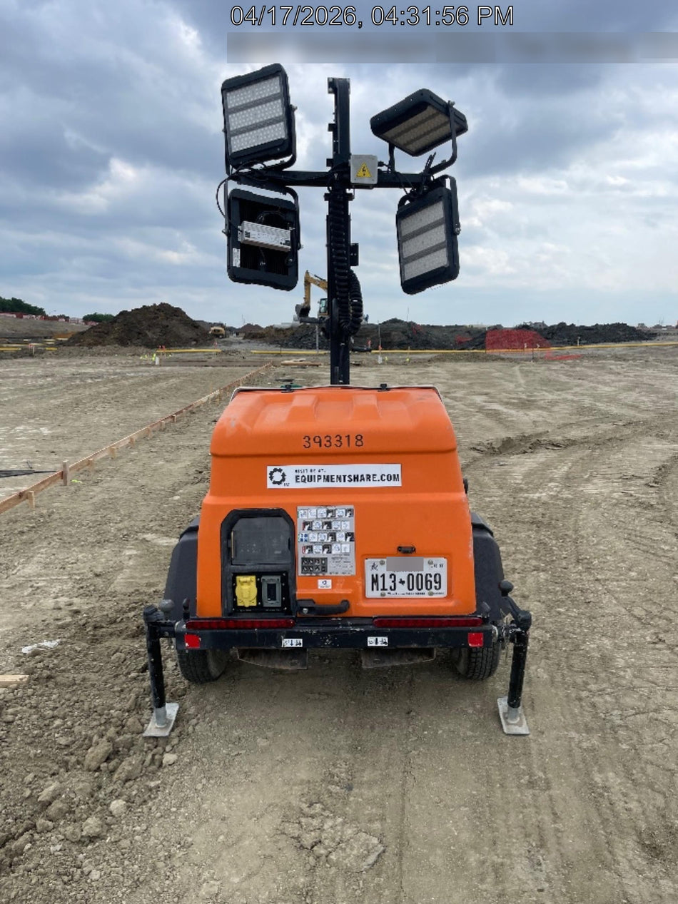 2024 Generac MLT2 Diesel, Flex Switch 120V Input, Powerzone Controller, 
(4) 320W LED Lights, 4kW Generator, 39.9 Gal Fuel Tank, 2" Ball, T3