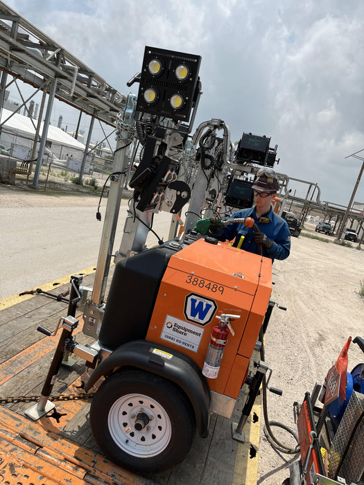 2024 Wanco WLTT-4MM4K Diesel, Deep Sea Controller, Shore Power Plug, Auto Start, (4) 350W LED Floodlights, 4kW Generator, 60 Gal Fuel Tank, 2" Ball, T3