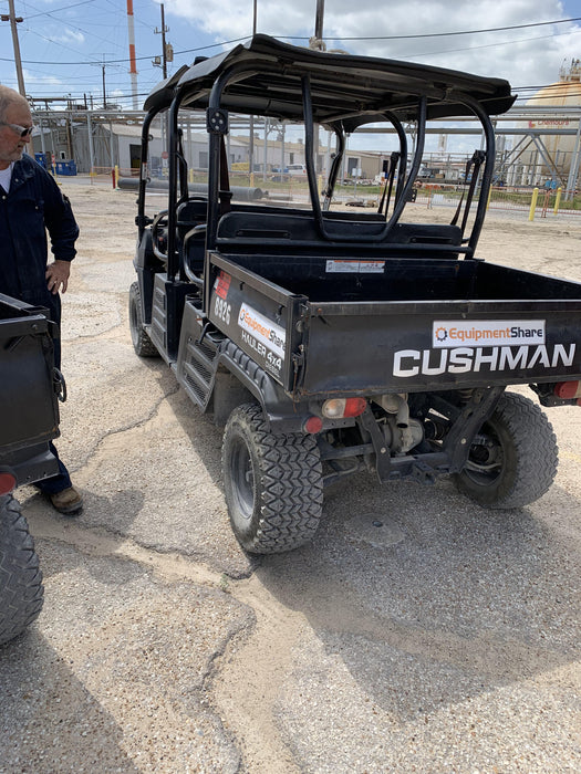 2018 Cushman Hauler 4x4 Crew Cushman Hauler 4X4 Crew Utility Vehicle w/Skid Plate, Amber Strobe