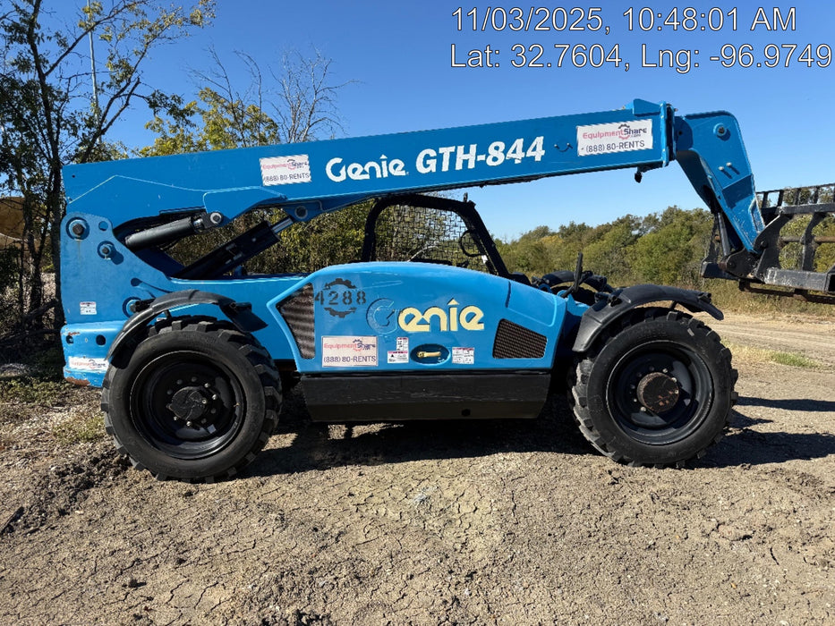 2017 Genie GTH-844 Genie GTH 844, Solid Tires, 60" carriage, Open ROPS
