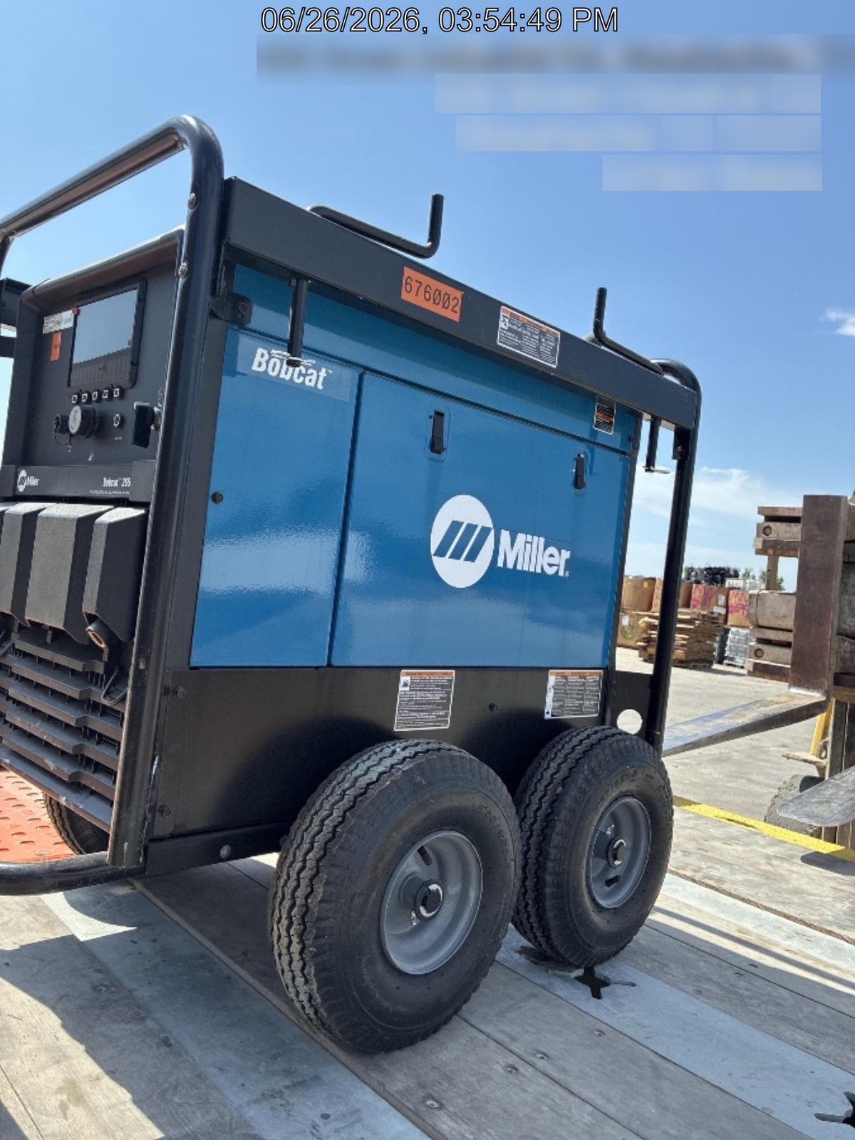 2026 MILLER ELECTRIC Bobcat 265 G