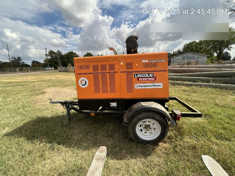 2021 Lincoln Electric Vantage 549X Ready Pak 3, ORANGE (includes trailer, cable rack, fender light kit)