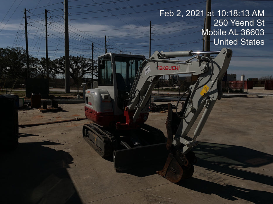 2020 Takeuchi TB-235-2CR Cab/Heat/Air, Rubber Tracks, Manual TAG QC