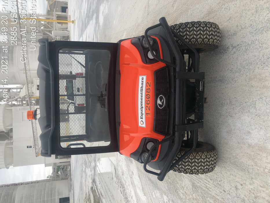 2020 Kubota RTV-XG850WL-H 4wd Utility Cart, Gas, 2 Seat, LED Strobe, Windshield Tempered Glass, Plastic Canopy, Wire Harness Kit, Backup Alarm