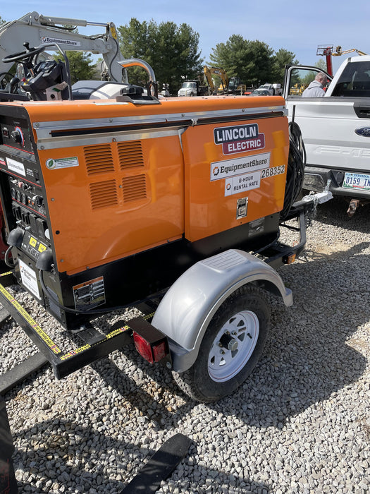 2022 Lincoln Electric LE400 Kubota V1505, Trlr, Cable Rack, Light Kit, ES Decals, T3