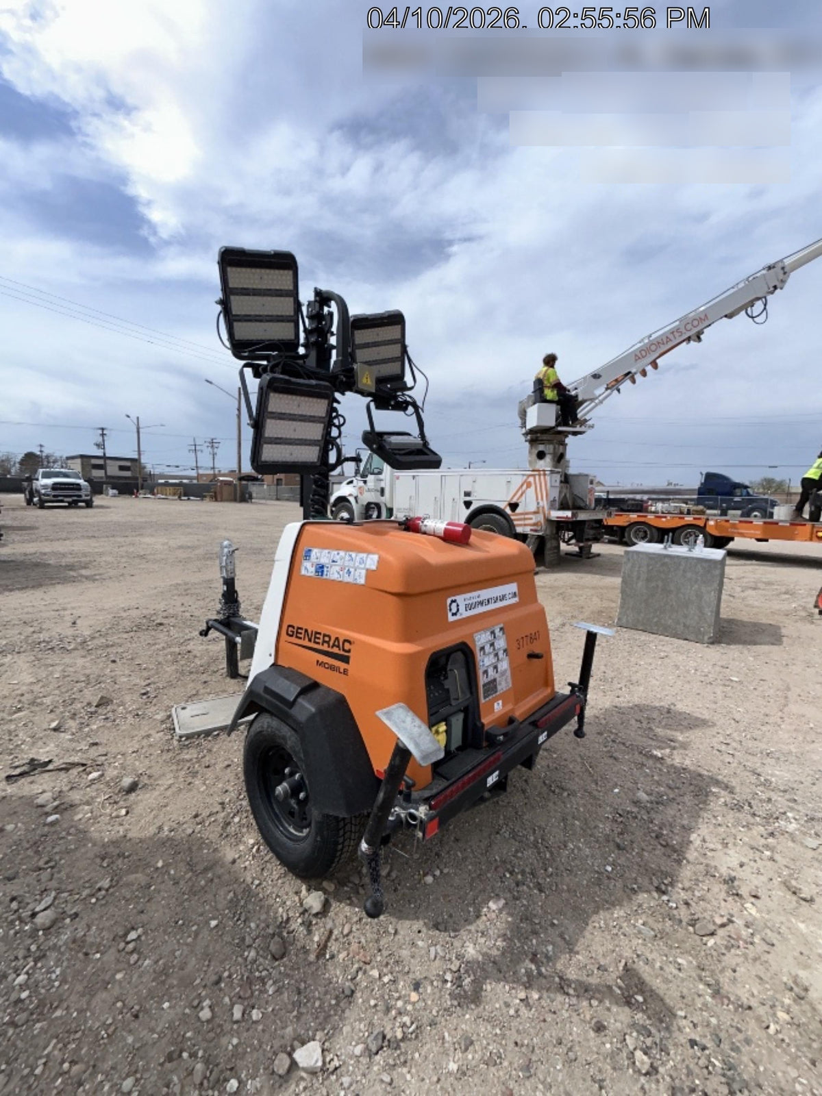 2023 Generac MLT2 Diesel, Flex Switch 120V Input, Powerzone Controller, 
(4) 320W LED Lights, 4kW Generator, 39.9 Gal Fuel Tank, 2" Ball, T3