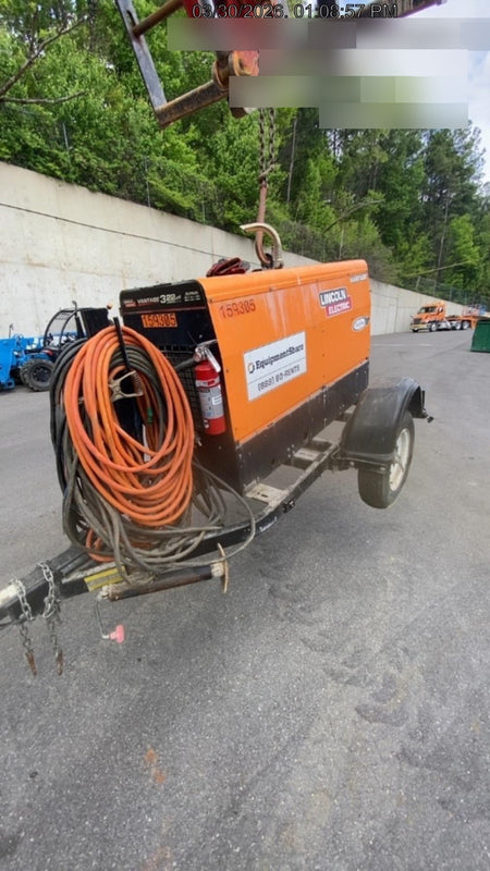 2021 Lincoln Electric Vantage 322 Vantage 322 Ready Pak 3 w/ Decals, ORANGE (includes trailer, cable rack, fender light kit) NO Telematics