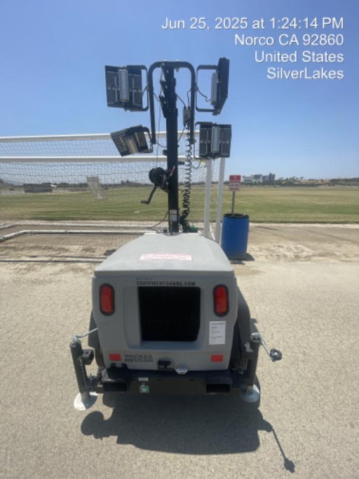 2024 Wacker Neuson LTT4 Diesel, Kohler KDW702, Deep Sea Controller, Auto Start, LED 320W, Bypass Outlet, T3