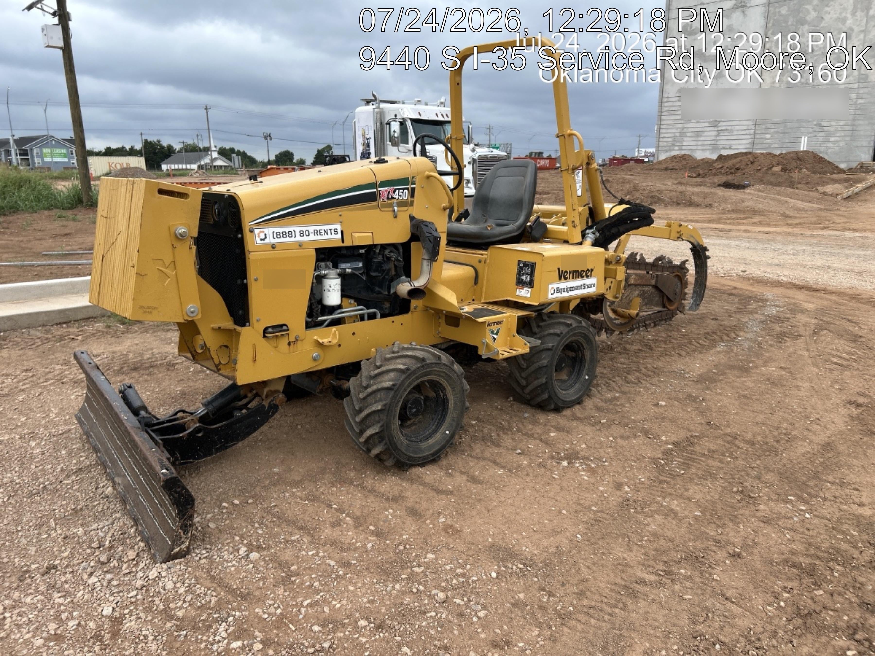 2019 VERMEER RTX450