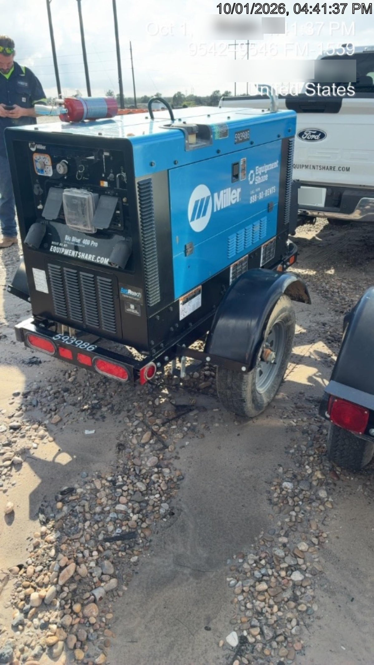 2025 MILLER ELECTRIC BIG BLUE 400
